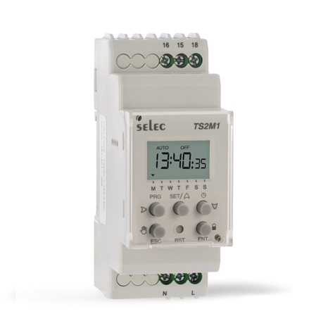 50 ON-OFF Steps, 16A Relay Output [TS2M1-1-16A]